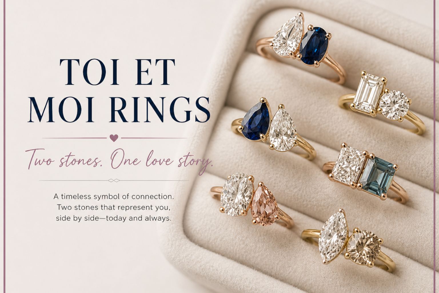 TOI ET Moi Rings